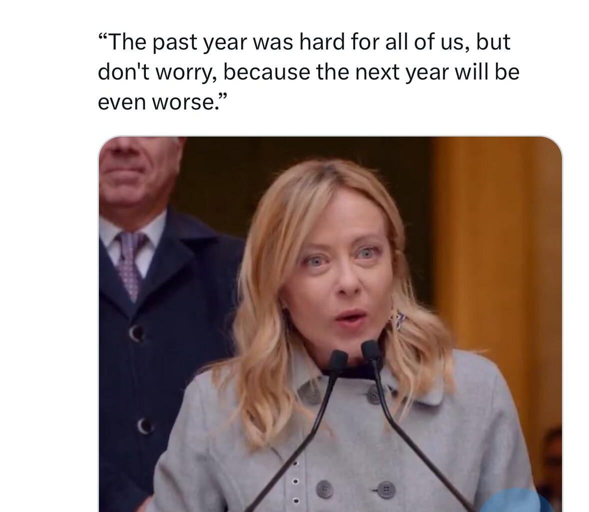 Most optimistic Italian