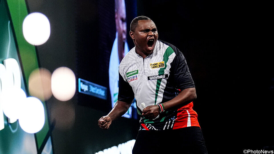 David Munyua schreeuwt het uit na zijn comeback.