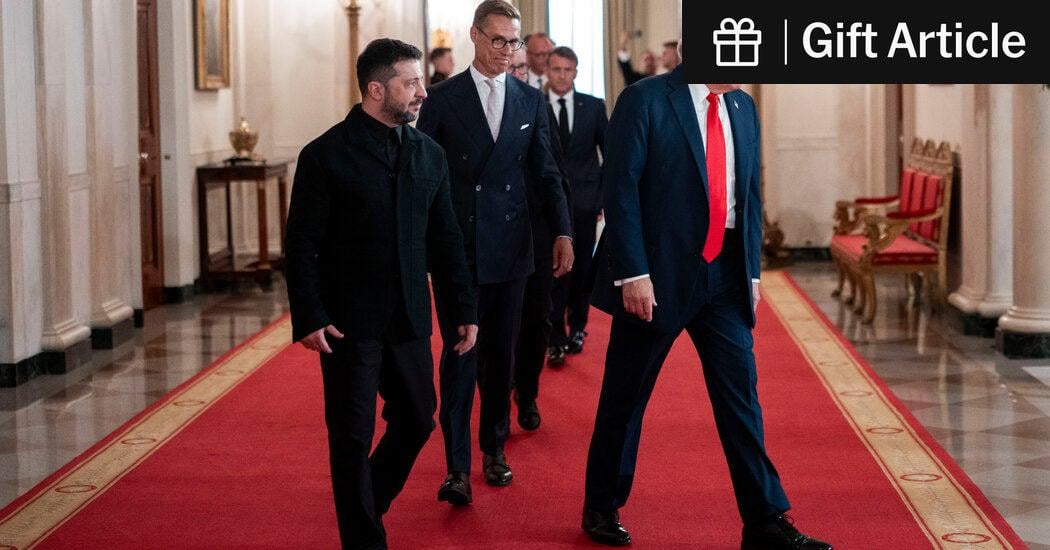 Trump Calls Europe ‘Decaying’ and Suggests ‘Size Will Win’ in Ukraine War