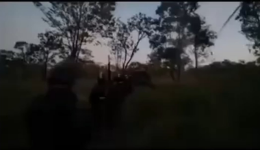 Thai 26st Ranger Forces Regiment (Thahan Phran) clearing Cambodian army position. December 2025