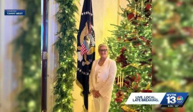 Alabama decorator brings holiday cheer to the White House