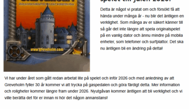 Greveholm remake (eller remaster?) bekräftat!