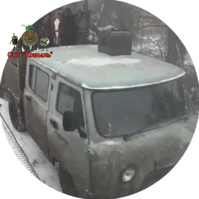 Transportation of Russian cavalry to the front in Bukhanka