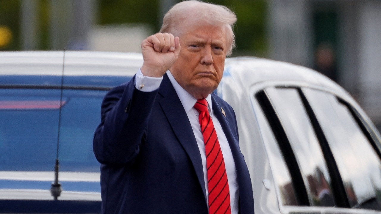 Jyotiraditya Scindia speaking to media.