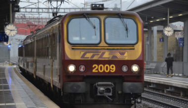 This image has been a thing of the past since the end of November: the Z2 train entering Mersch station.