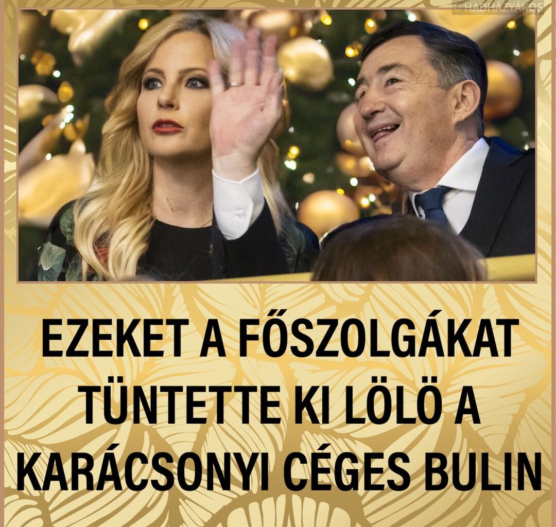 Hadházy megkapta és publikálta Lölö évzáró gigabulijáról a kitüntettek névsorát, valamint Ördög Nóri és Stohl Buci talpnyalók előre megírt konferálási szövegeit