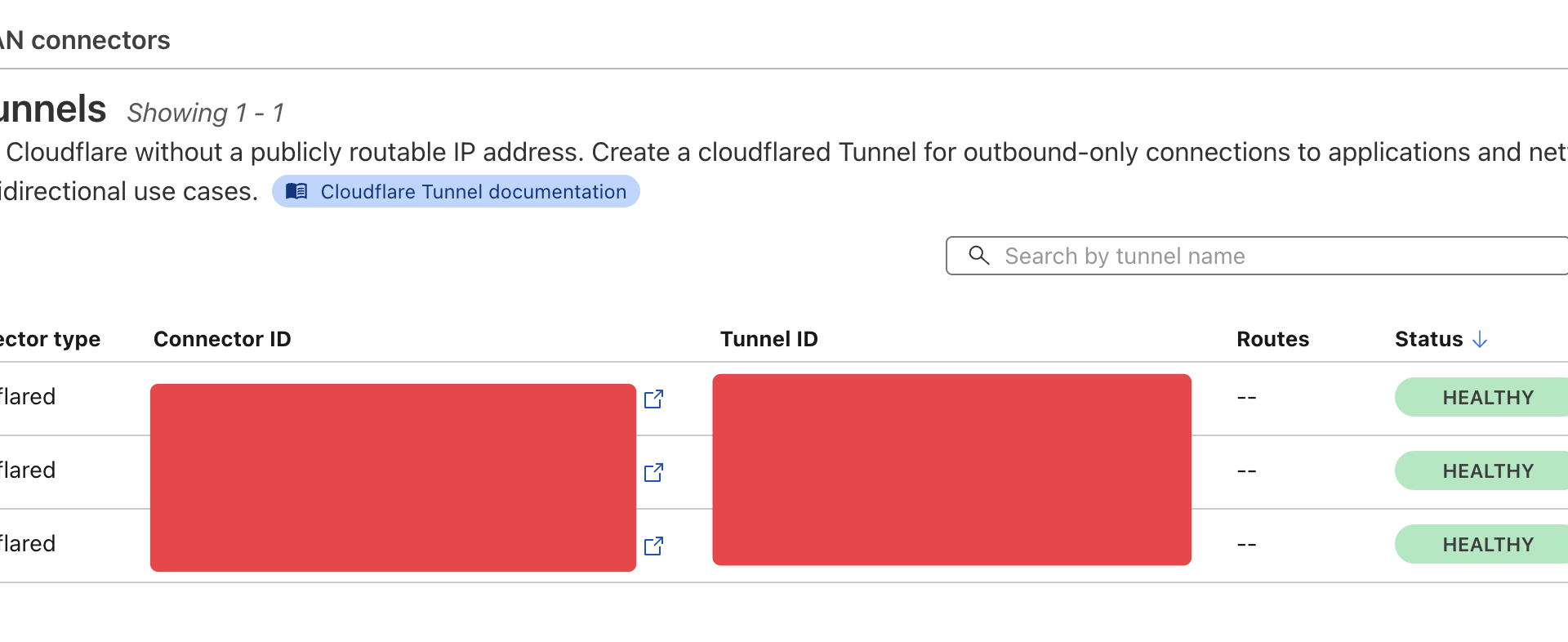 Had to name three tunnels for work. There was only one correct answer.
