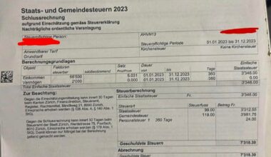 Received a Swiss tax bill for 2023 after leaving Switzerland – confused and need advice