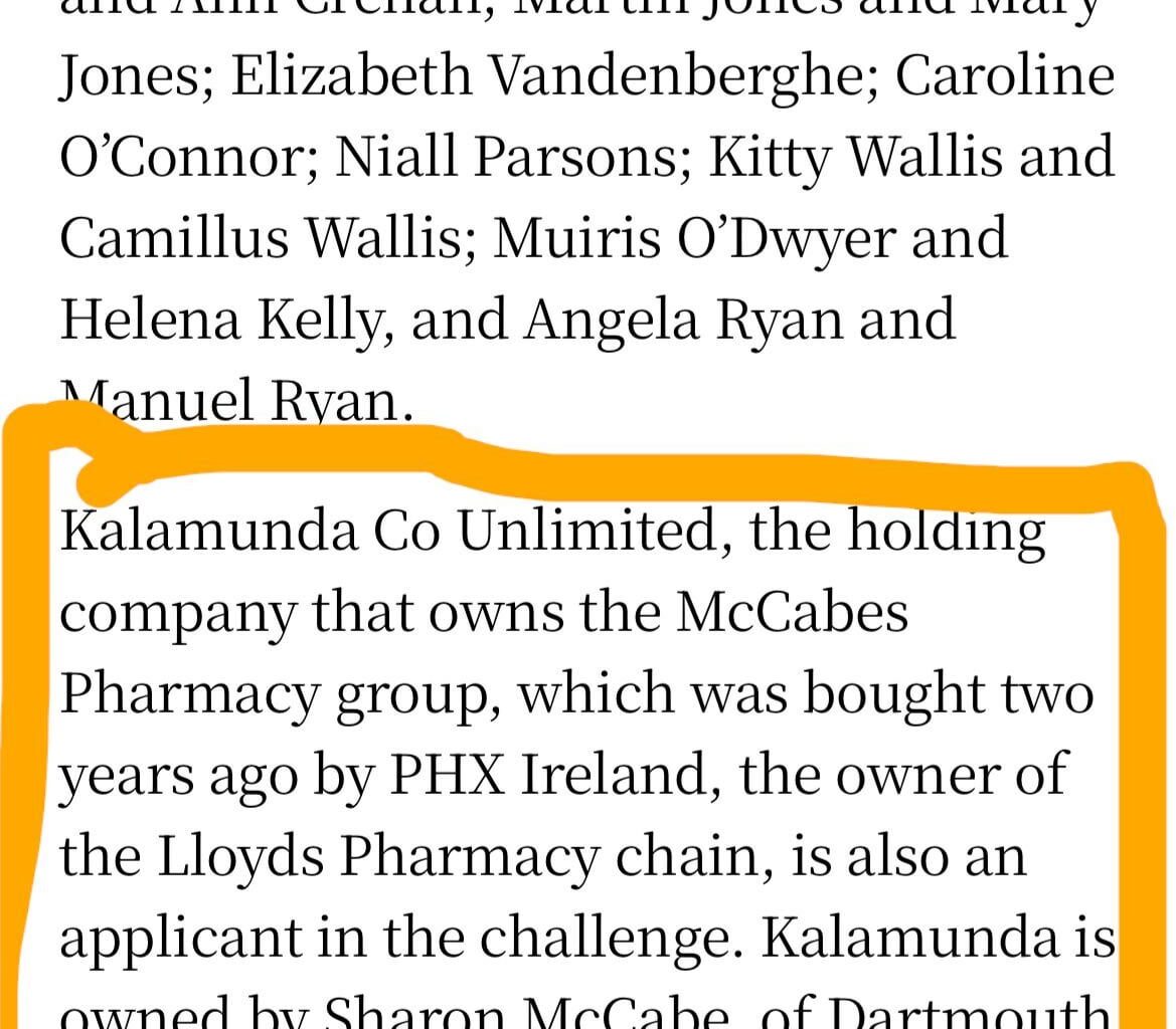 MetroLink Judicial Review- McCabe Pharmacies group is an applicant!