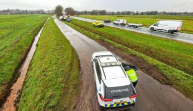 112-nieuws: Verdachte aangehouden voor explosies Veendam • Vrachtwagen gekanteld bij Ter Apel - RTV Noord