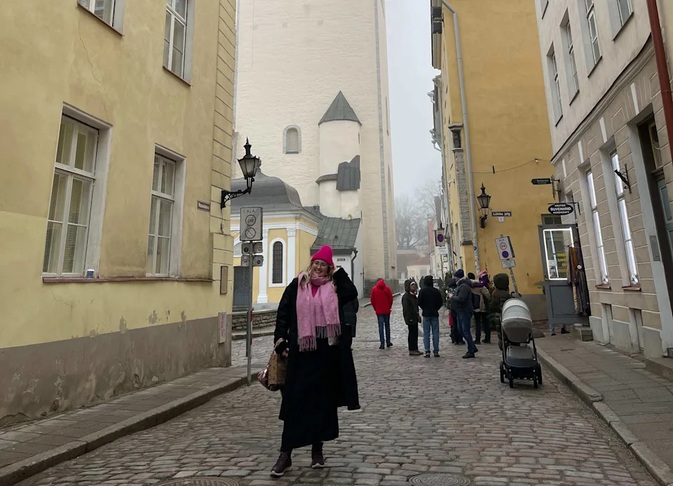 Billie spending Christmas in Tallinn. (Getty Images)