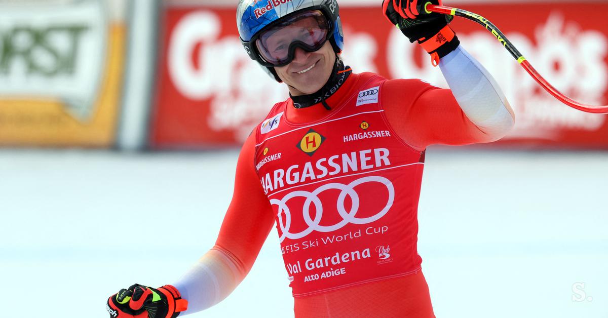 Marco Odermatt do jubilejne zmage, Slovenci skromni