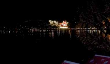 Santa in Montreax 🇨🇭