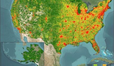USA pollution hotspots exposed in stunning new carbon maps