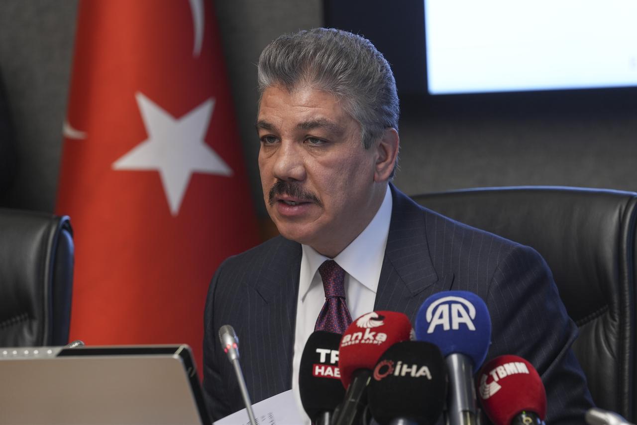 The Grand National Assembly of Türkiye’s Justice Committee convened under the chairmanship of Cuneyt Yuksel, AK Party Member of Parliament for Istanbul in Ankara, Türkiye on Dec. 3, 2025. (AA Photo)