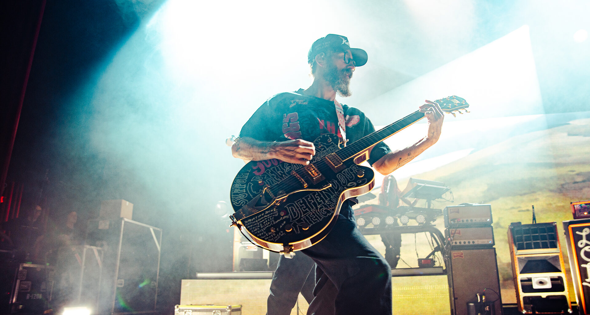 Scenes from the stage: Portugal. The Man