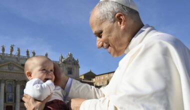 Pope Leo XIV Meets Tiniest Members of the Flock — Babies: Photos
