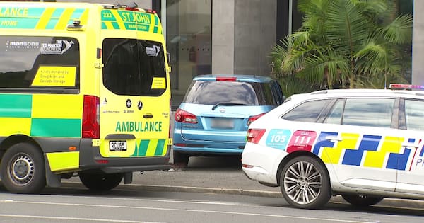 Person injured after car crashes into building in Auckland's Parnell