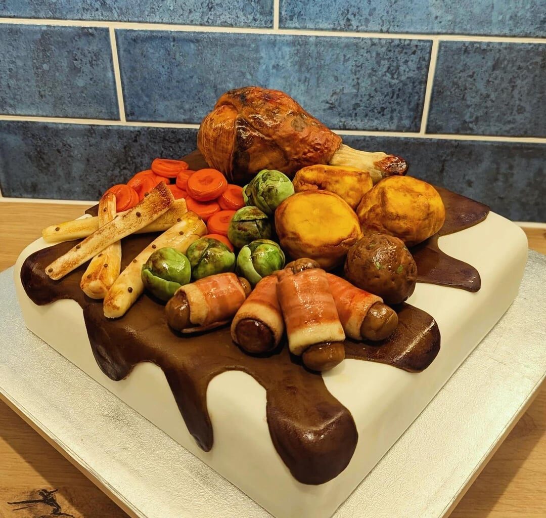 Our offering to the 2025 Christmas cake Gods