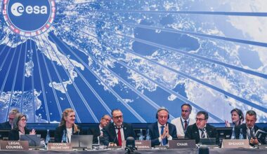 ESA officials at meeting