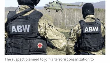 Polish student arrested on suspicion of planning terror attack on Christmas market!