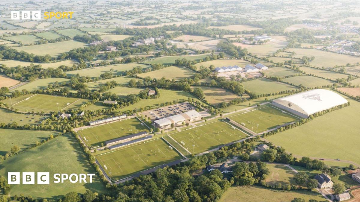 Concept image of the Irish FA's proposed National Training Centre at Galgorm
