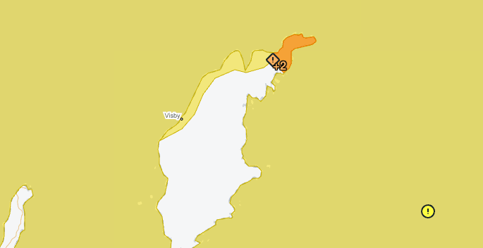 Orange varning utfärdad på Gotland: ”Mycket blåsigt”