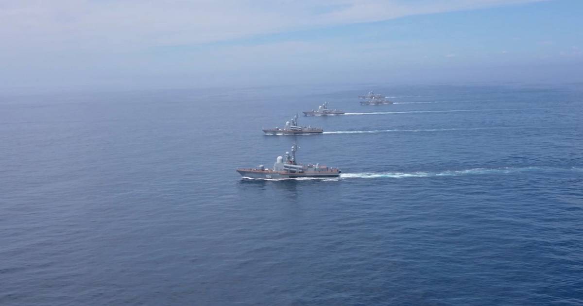 Ukraine says it hit Russian ships accused of carrying arms between Iran and Russia