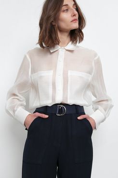 The Frankie Shop Kier Blouse - Off White