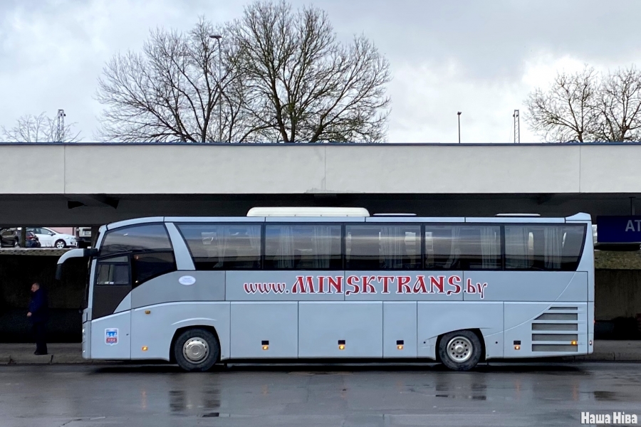 Lithuania may ban bus service to Belarus.