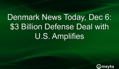Denmark News Today, Dec 6: $3 Billion Defense Deal with U.S. Amplifies