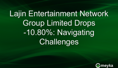 Lajin Entertainment Network Group Limited Drops -10.80%: Navigating Challenges
