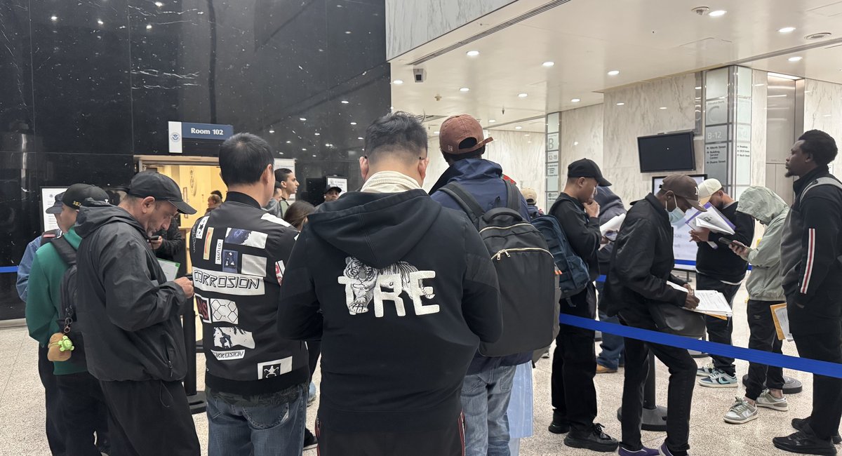 Harsh ways continue at migrant hold area in Lower Manhattan, lawyers claim