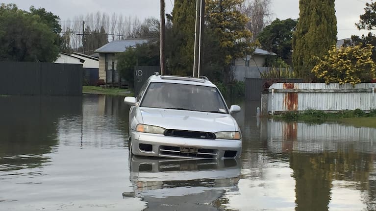 Flooding in Masterton in 2017.