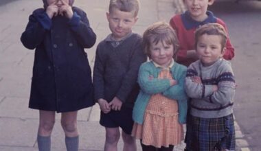 Evening play time 1969 (Mountjoy Square, Dublin) Photo, Susan Wood.