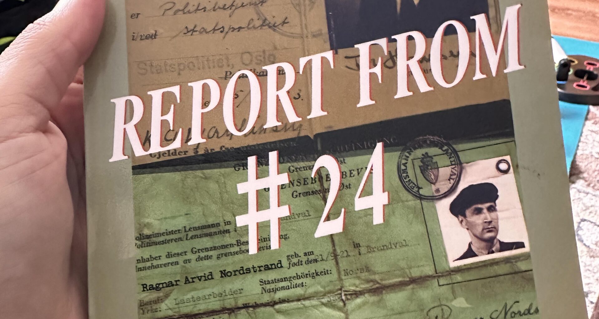Excited to Read the Book that Inspired “Number 24” on Netflix, “Report from # 24”