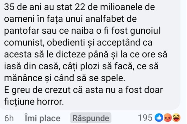 Nostalgia comunismului și cyberbullying