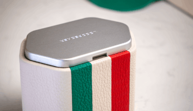 Un progetto personale: una scatola porta-orologi artigianale ispirata alla bandiera italiana