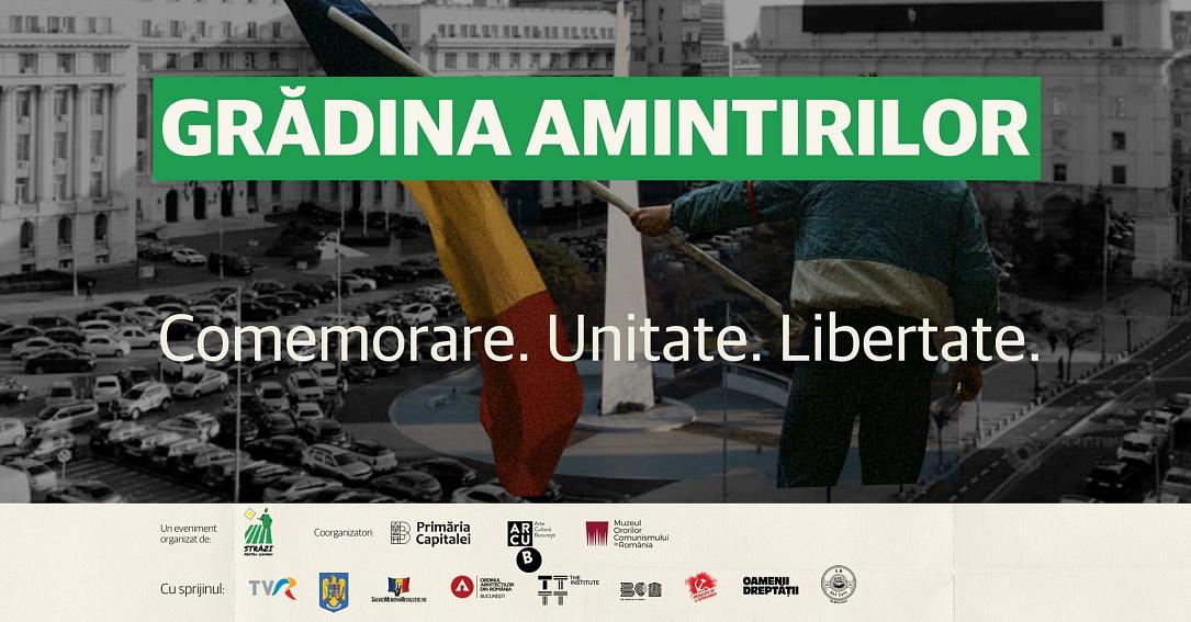 “Garden of Memories” initiative commemoretes 1989 revolution in Bucharest