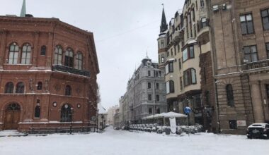 Winter in Latvia is beautiful