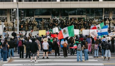 Maps and photos show how the Los Angeles ICE protests unfolded