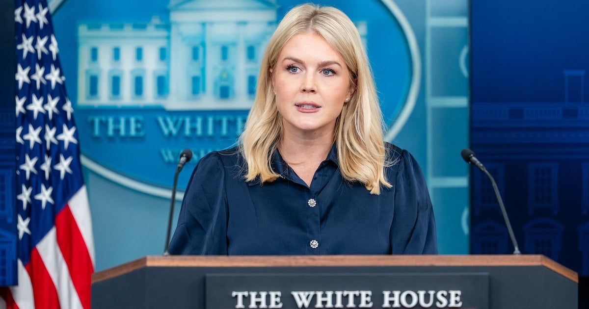 White House press secretary Karoline Leavitt announces she is pregnant with her second child