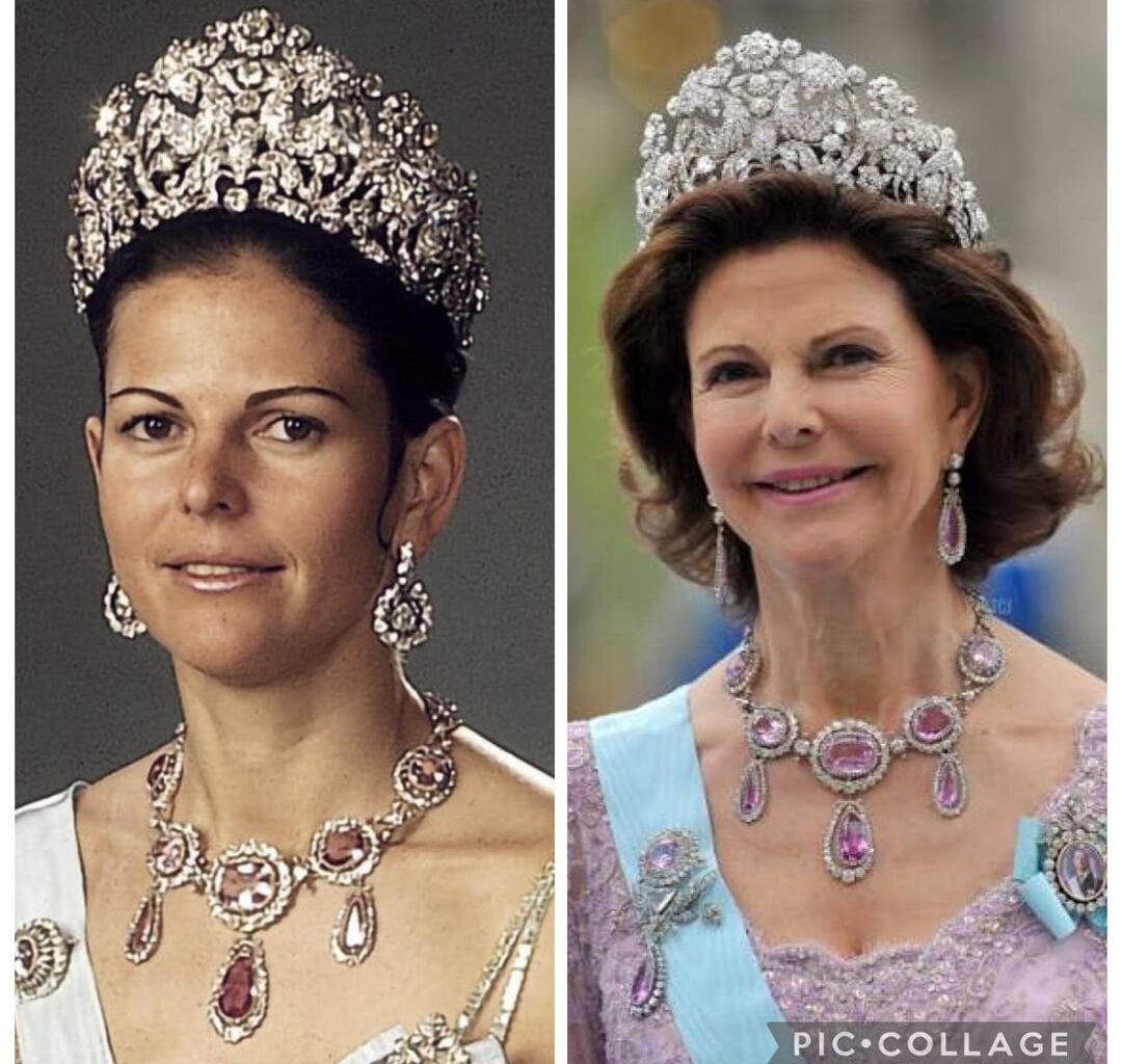 Queen Silvia of Sweden turns 82 today, here is a look at the tiaras she has worn over the years