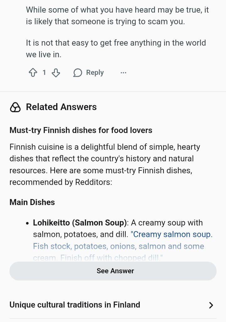 AI now offering shit tips in subreddits?