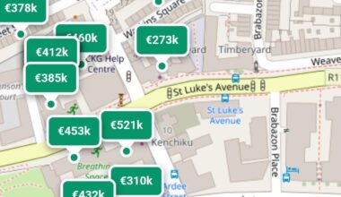 I made a free tool which plots sold house prices on a map. You can click on the pins to see details like number of bedrooms.