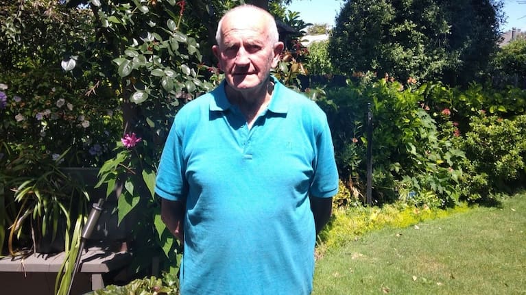 Havelock North resident Mike Doyle has been banned from Te Whare Toi o Heretaunga Hastings Art Gallery for two years after kicking a part of the installation.