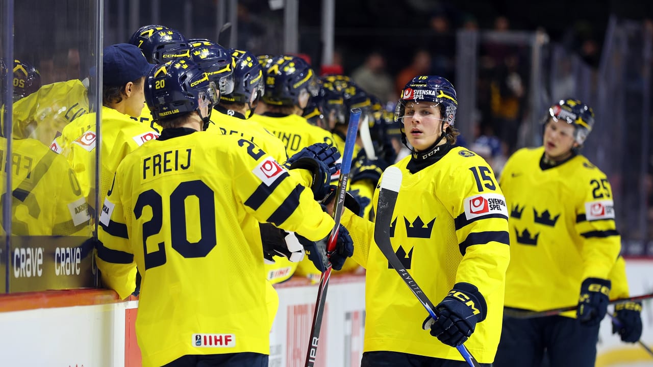 World Junior Championship roundup: Sweden rallies past Switzerland - NHL.com