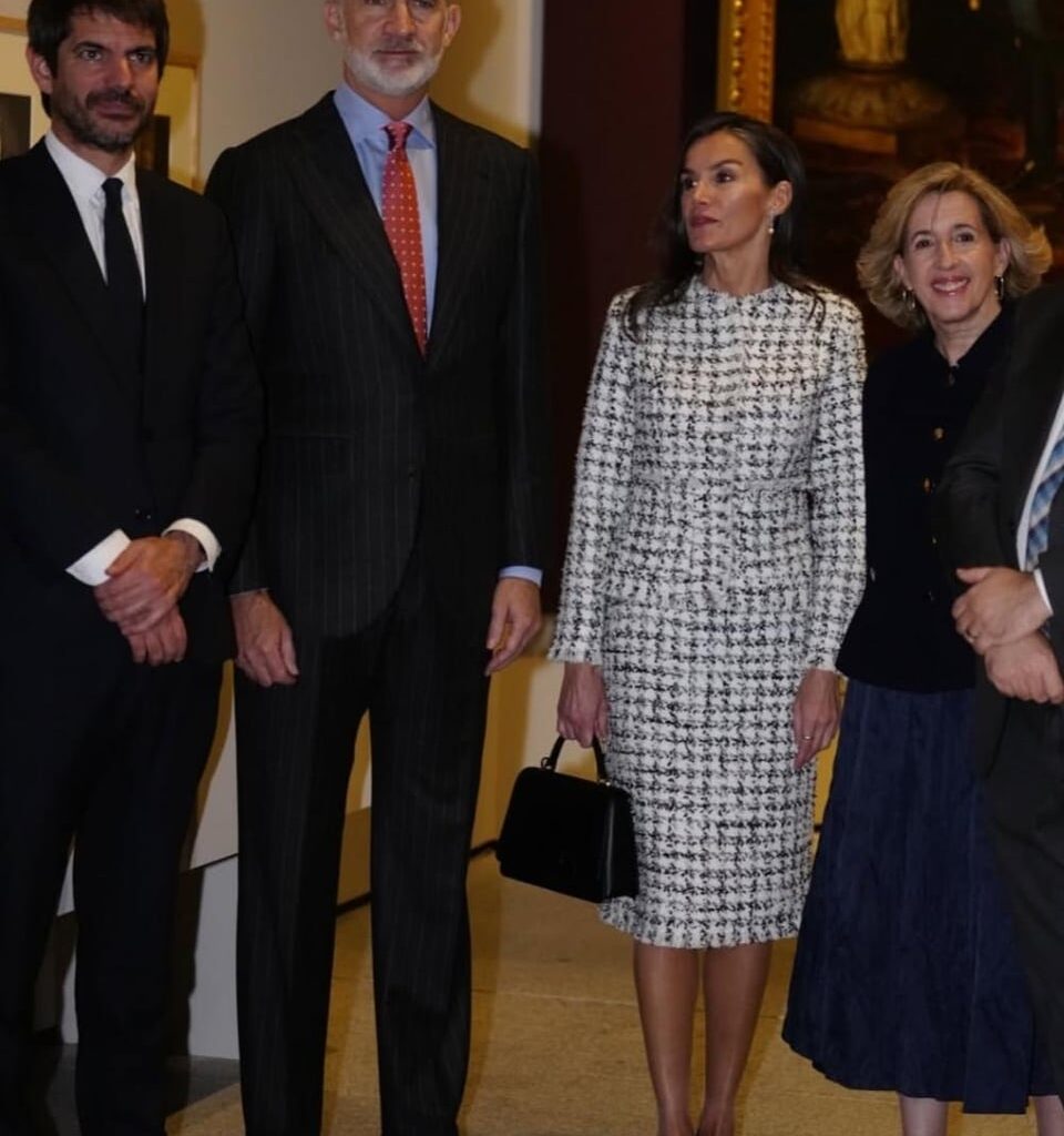 King Felipe VI and Queen Letizia inaugurate the exhibition dedicated to Queen Victoria Eugenia, which will run from December 3 to April 5, 2026, at the Royal Collections Gallery in Madrid