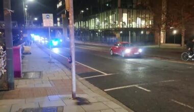 Zelenski passing through Charlemont