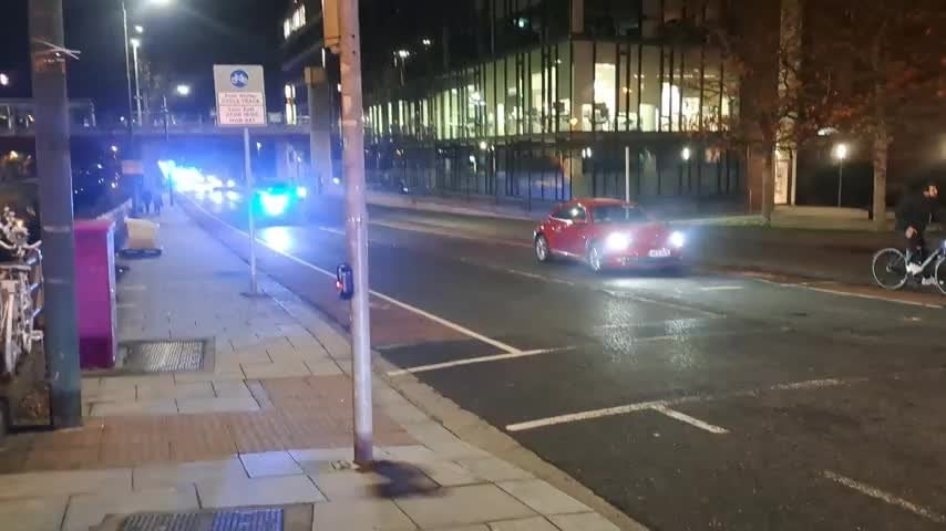 Zelenski passing through Charlemont